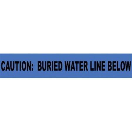 NMC Caution Buried Water Line Below ND6 BW